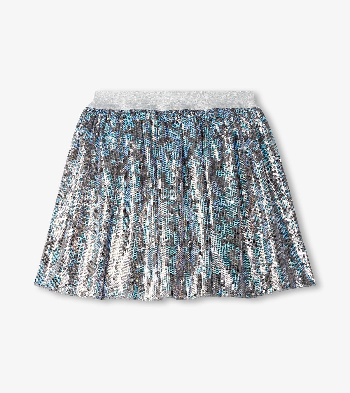Girls Flower Shimmer Sequin Tulle Skirt - Hatley Girls