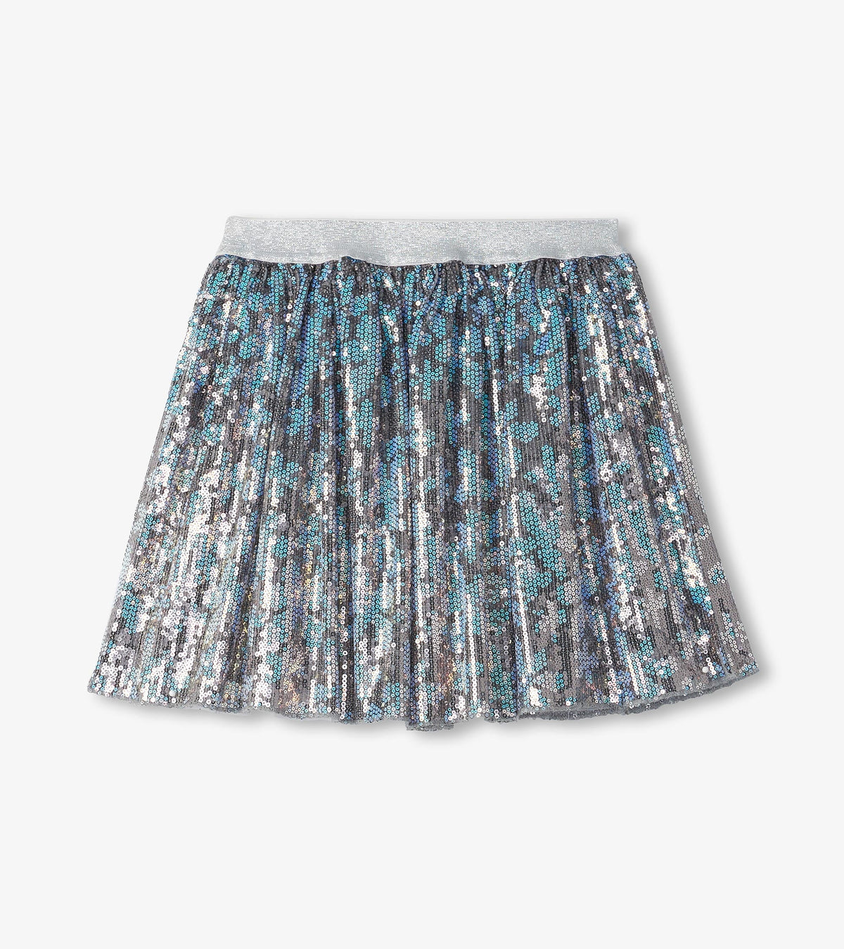 Girls Flower Shimmer Sequin Tulle Skirt - Hatley Girls