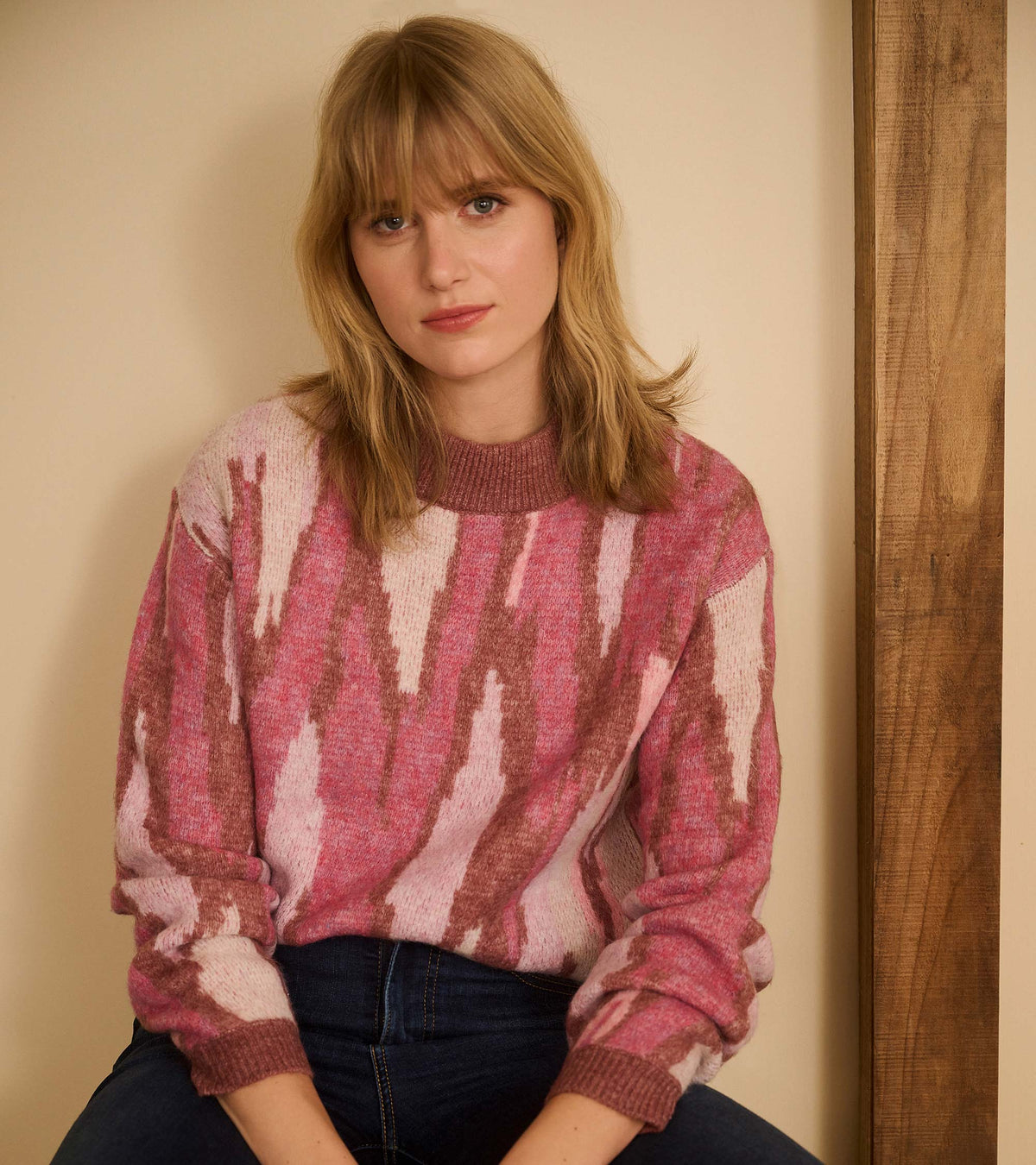 Carmi Pullover - Russet Ikat - Hatley Women