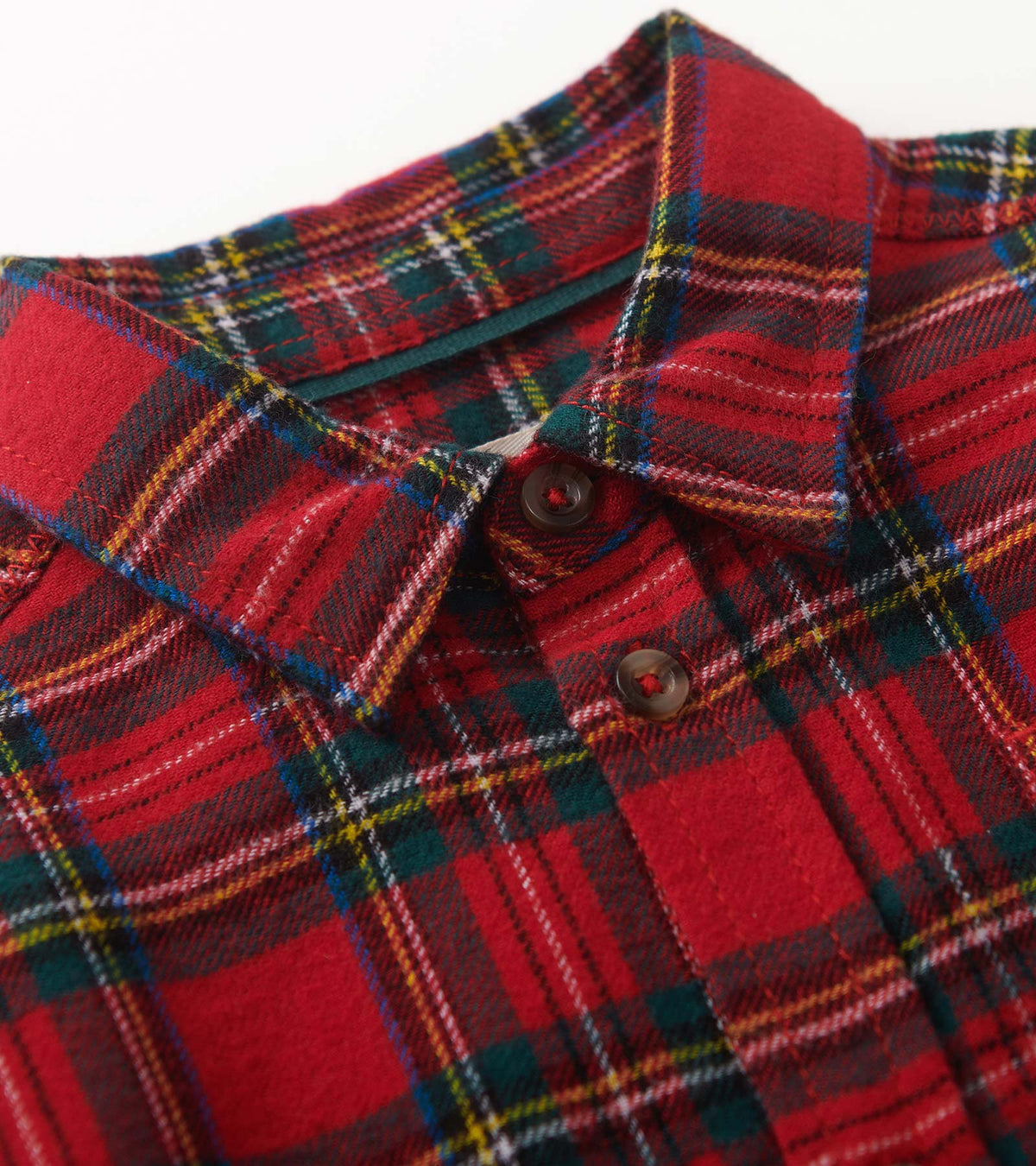 Boys Red Plaid Button Down Shirt - Hatley Boys