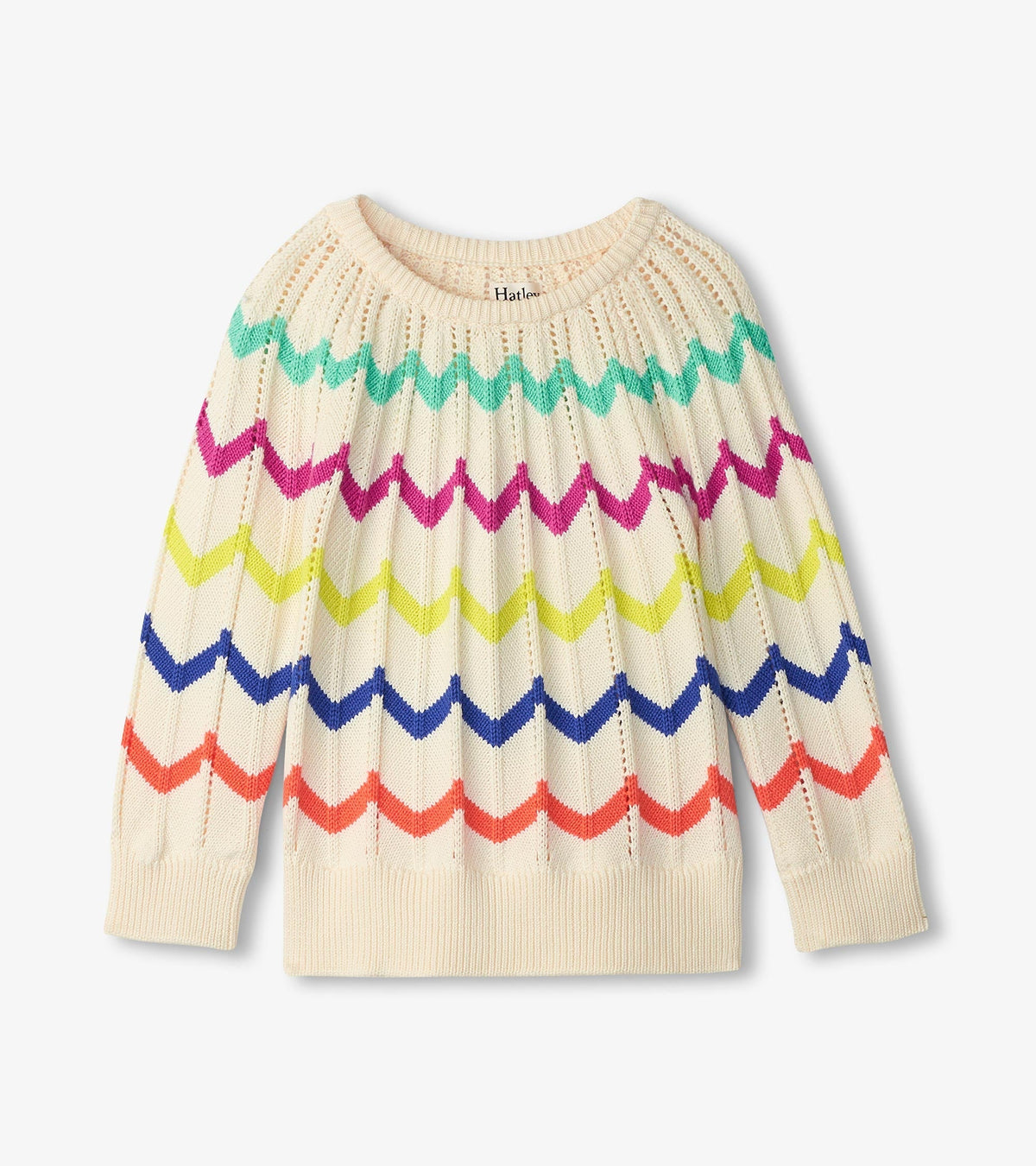 Girls Rainbow Sweater - Hatley Girls