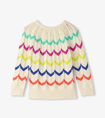 Girls Rainbow Sweater - Hatley Girls