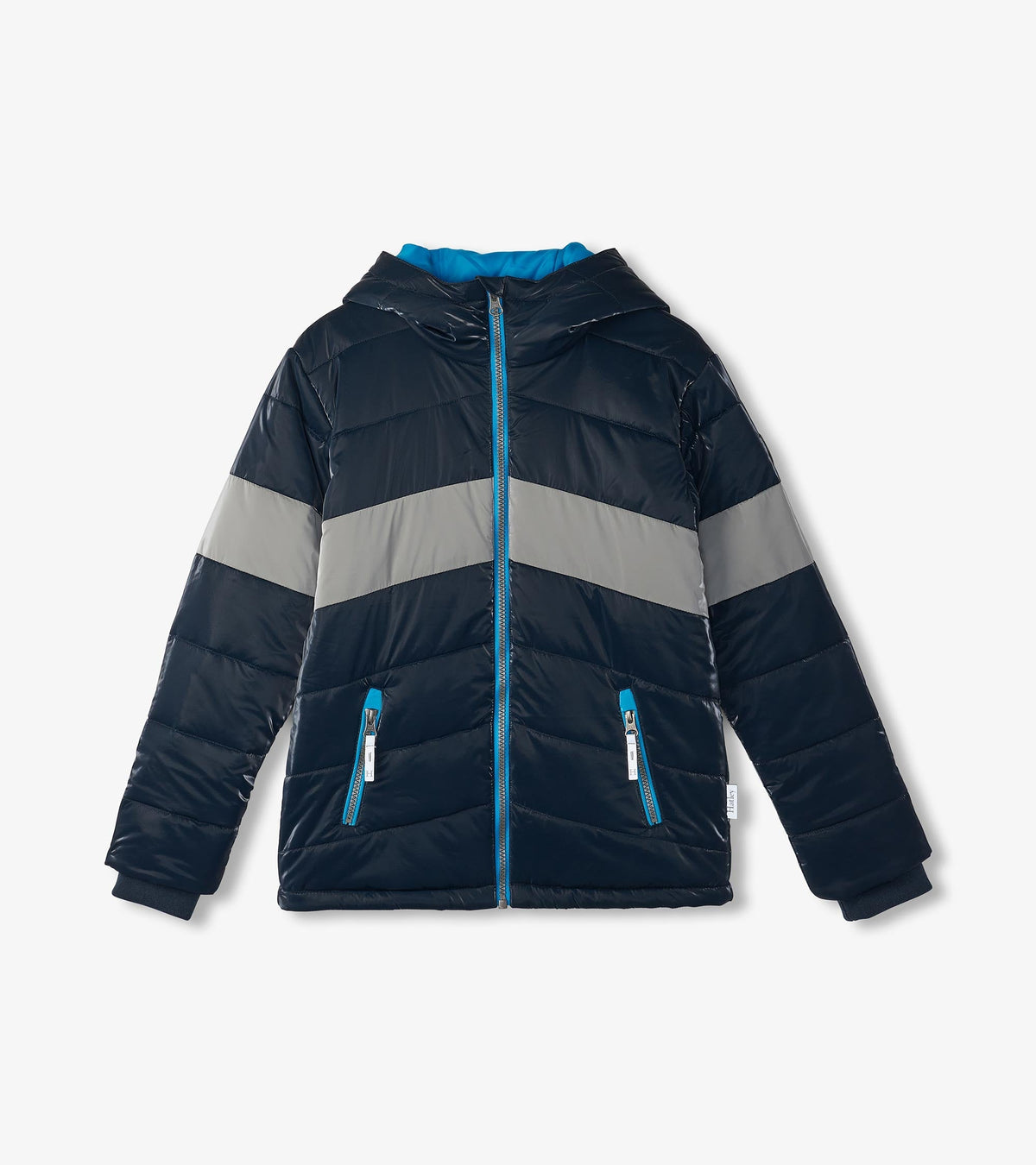 Boys Shark Skin Puffer Jacket - Hatley Boys