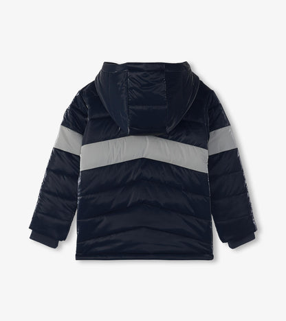 Boys Shark Skin Puffer Jacket - Hatley Boys