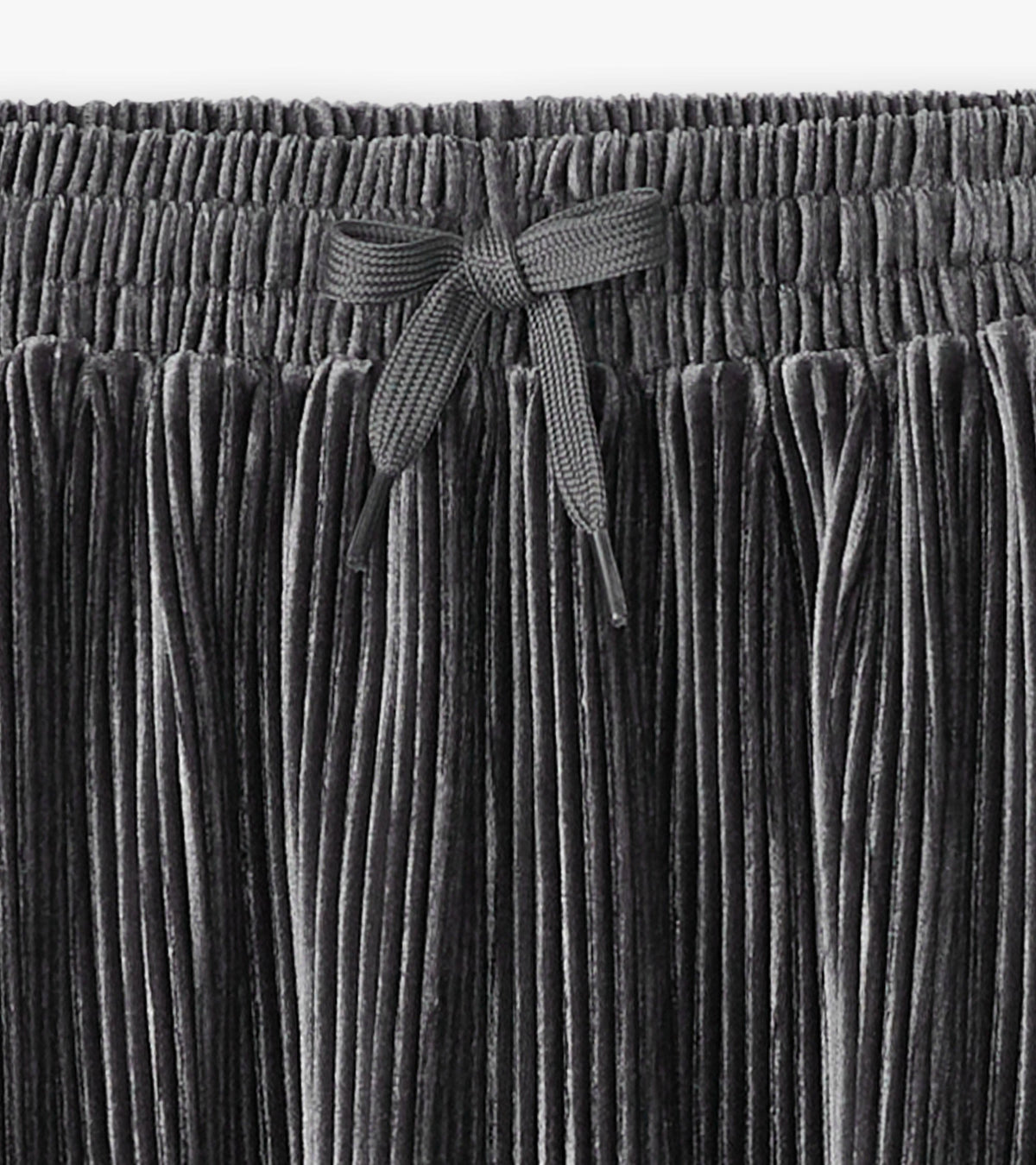 Girls Silver Shine Pleated Velour Skirt - Hatley Girls