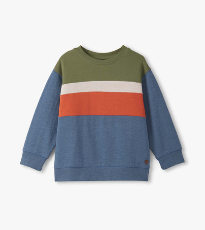 Boys Autumn Color Block Sweatshirt - Hatley Boys
