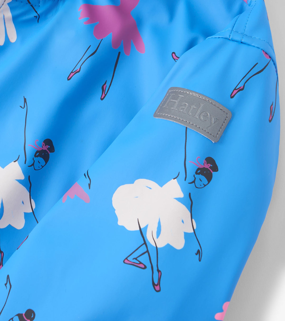 Girls Ballet School Color Changing Zip-Up Rain Jacket - Hatley Girls