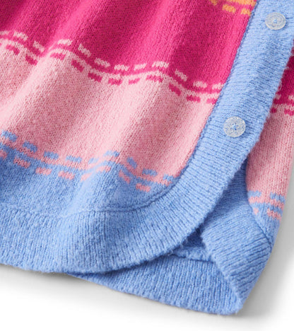 Girls Bold Stitch Chunky Sweater Tunic - Hatley Girls