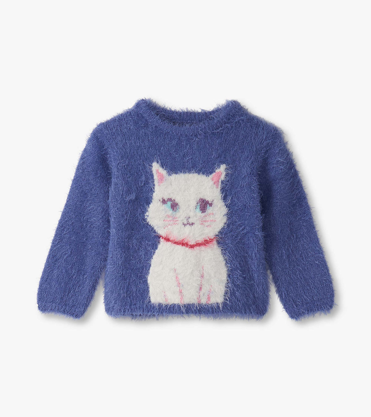 Baby & Toddler Girls Kitty Cat Furry Sweater - Hatley Baby & Toddler