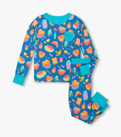 Girls Breakfast Bamboo Pajama Set - Hatley Girls