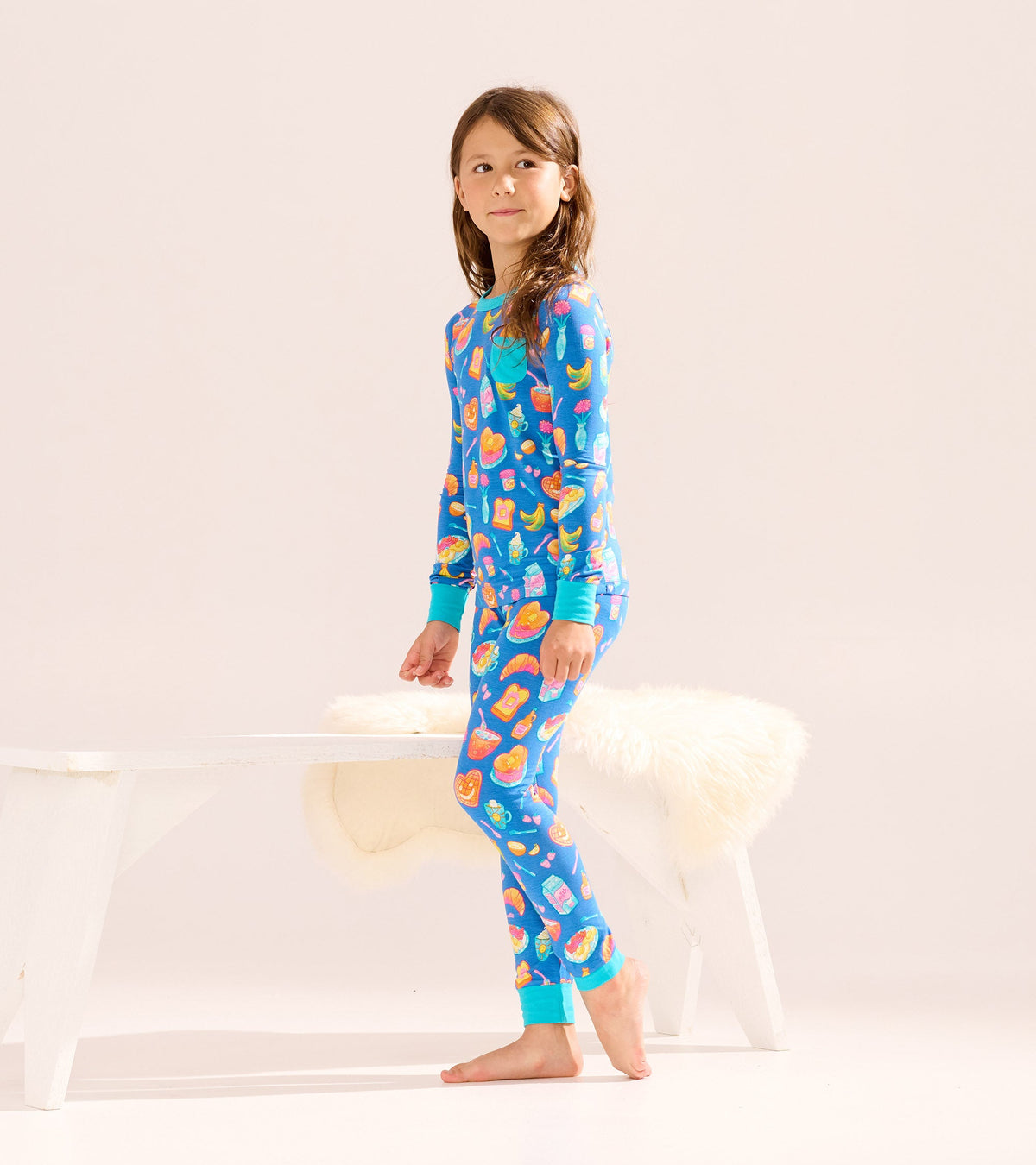 Girls Breakfast Bamboo Pajama Set - Hatley Girls