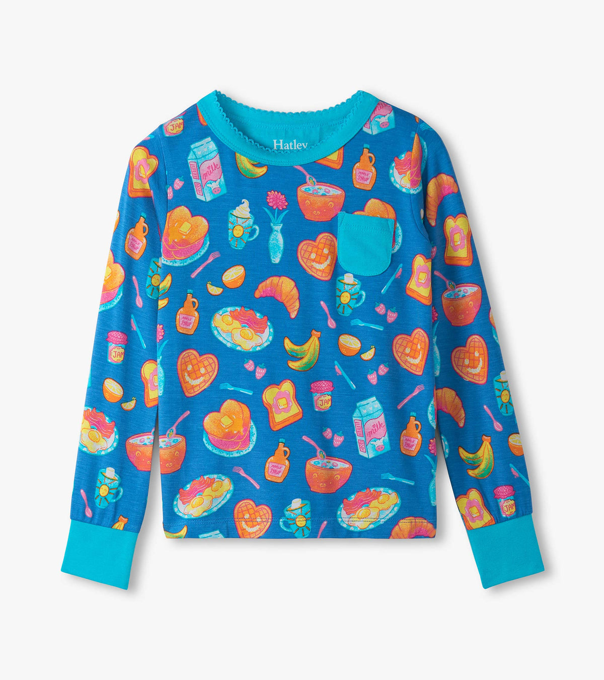 Girls Breakfast Bamboo Pajama Set - Hatley Girls