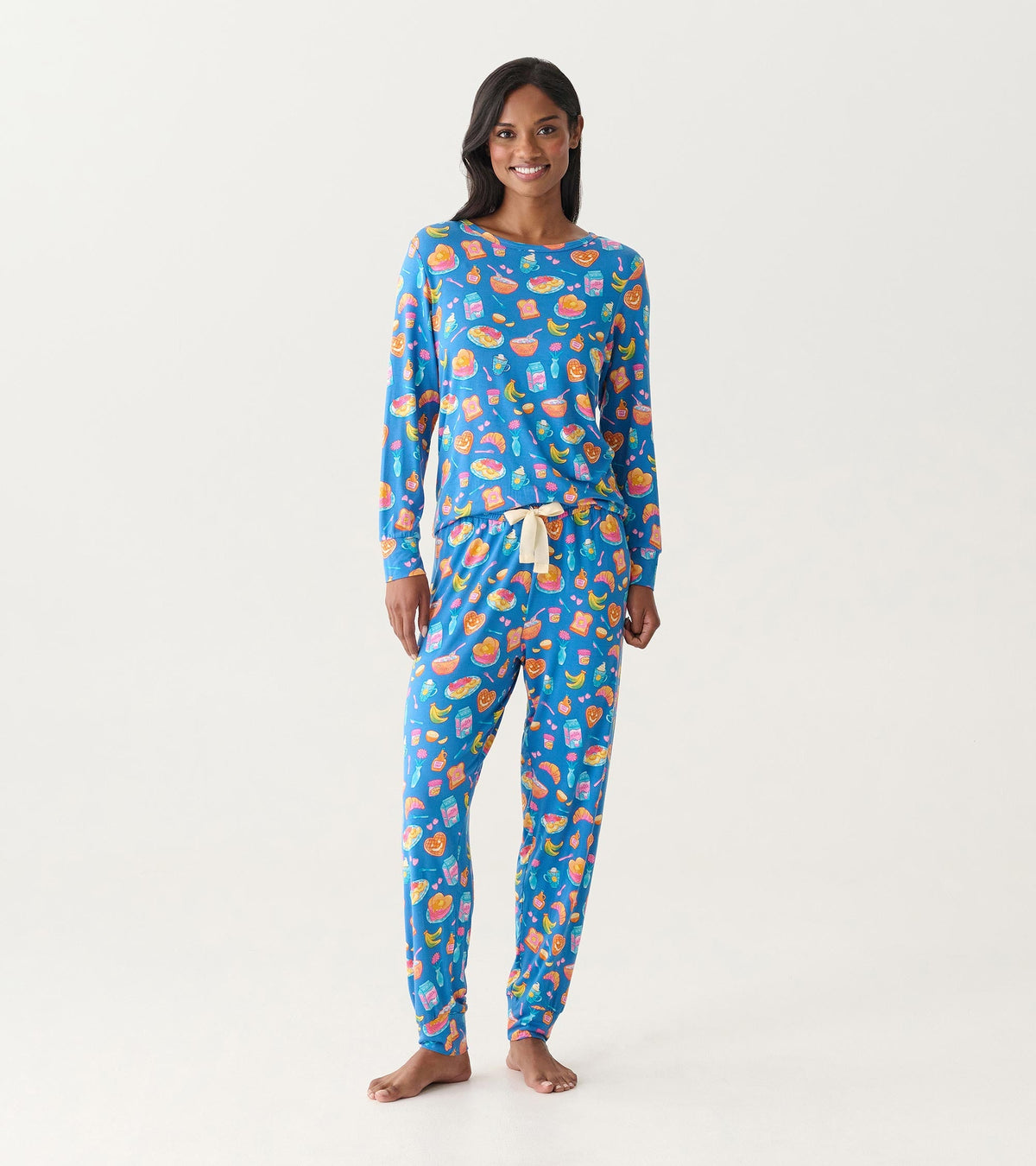 Women's Breakfast Bamboo Pajama Set - Hatley Women
