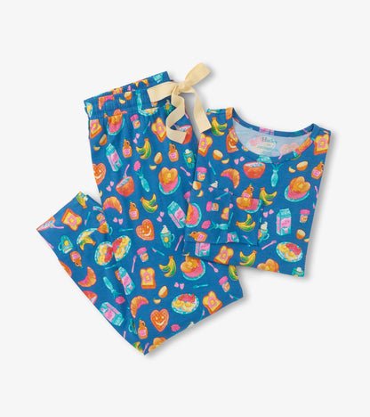 Women's Breakfast Bamboo Pajama Set - Hatley Women