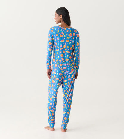 Women's Breakfast Bamboo Pajama Set - Hatley Women