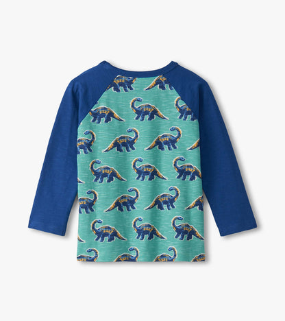 Baby & Toddler Boys Dino Glow Raglan Lounge Set - Hatley Baby & Toddler
