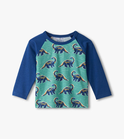 Baby & Toddler Boys Dino Glow Raglan Lounge Set - Hatley Baby & Toddler