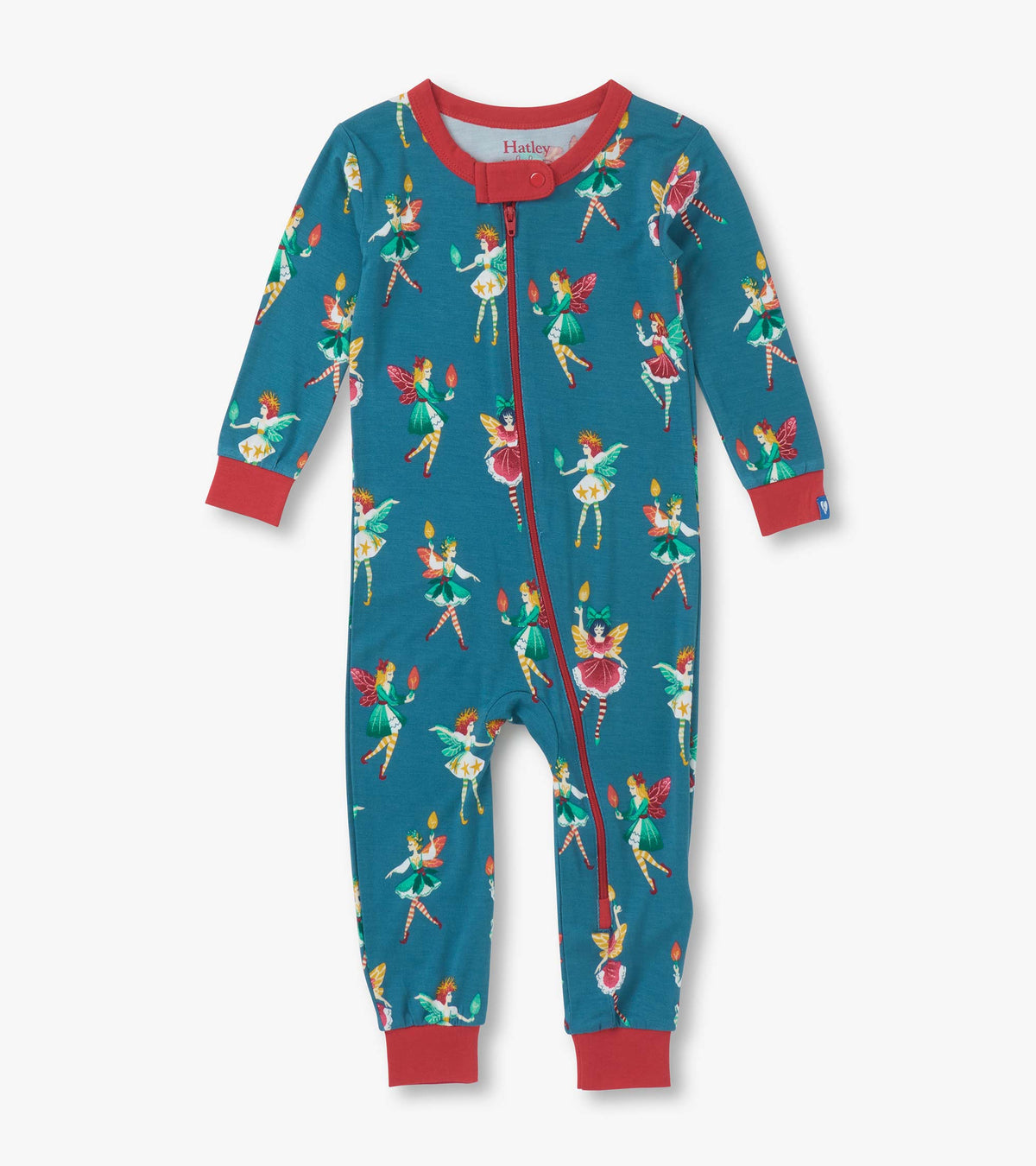 Baby Girls Bright Fairies Bamboo Sleeper - Hatley Baby & Toddler