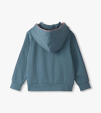 Boys Blue Stone Zip-Up Hoodie - Hatley Boys