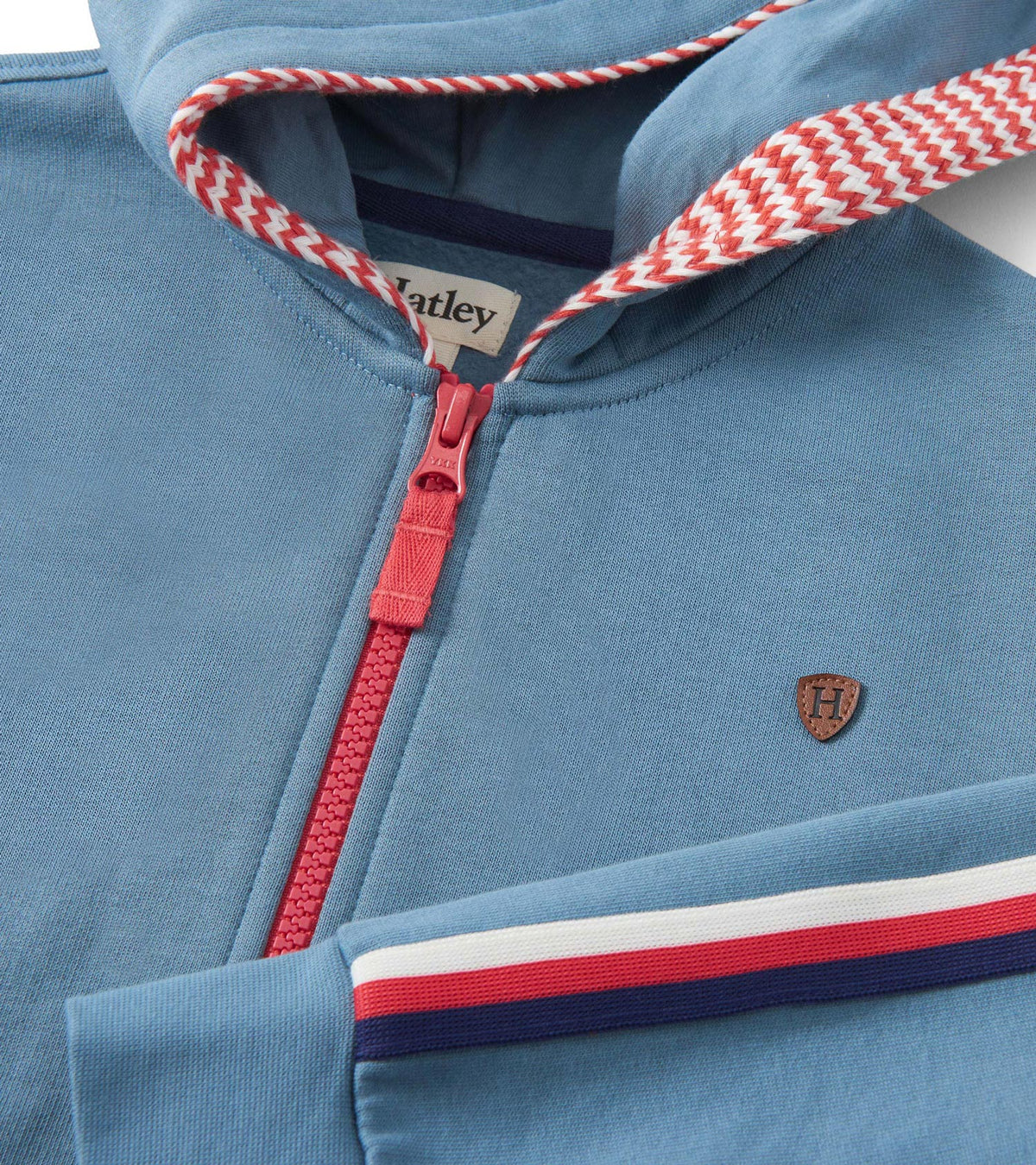 Boys Blue Stone Zip-Up Hoodie - Hatley Boys