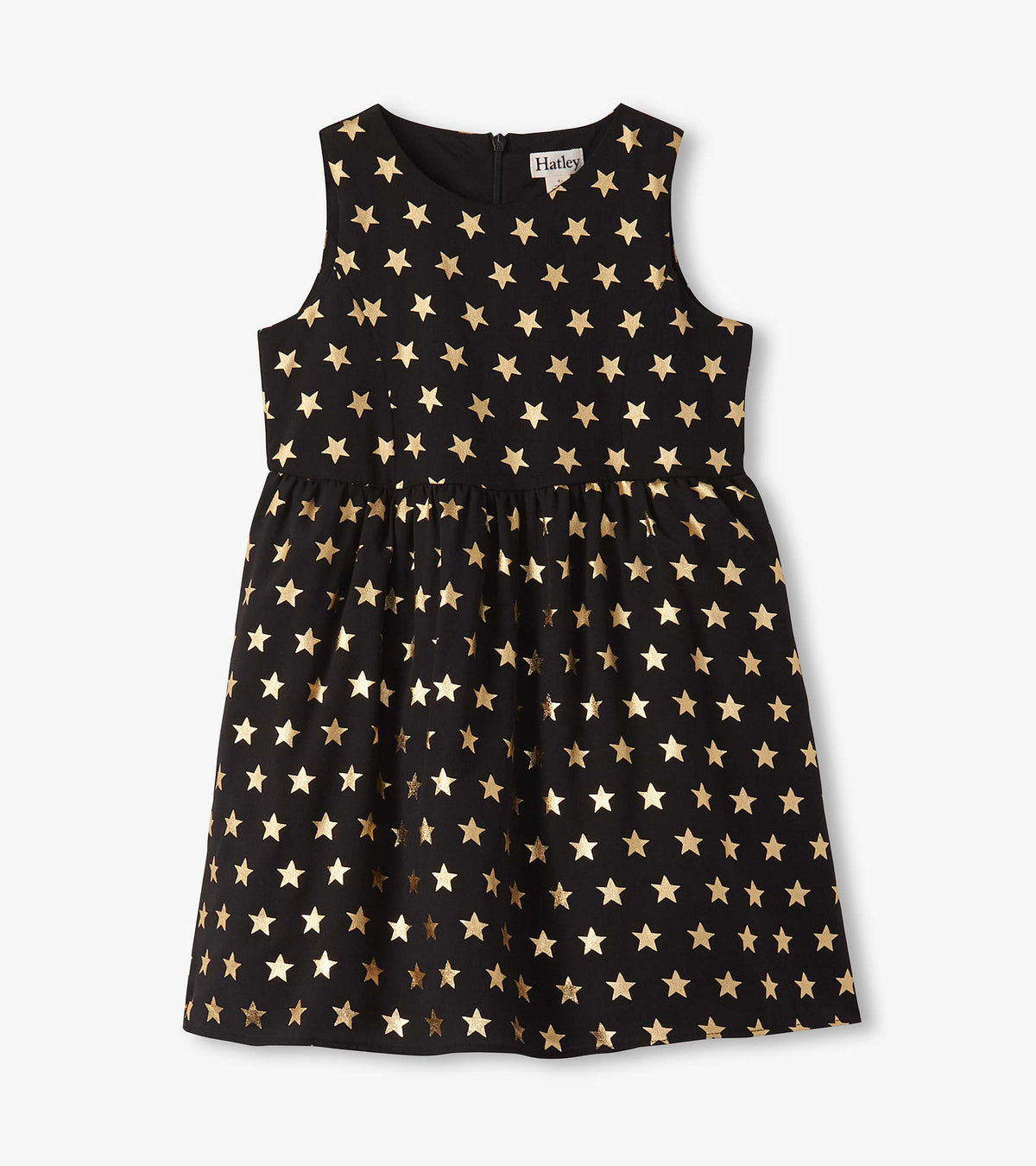Girls Gold Stars Princess Dress - Hatley Girls