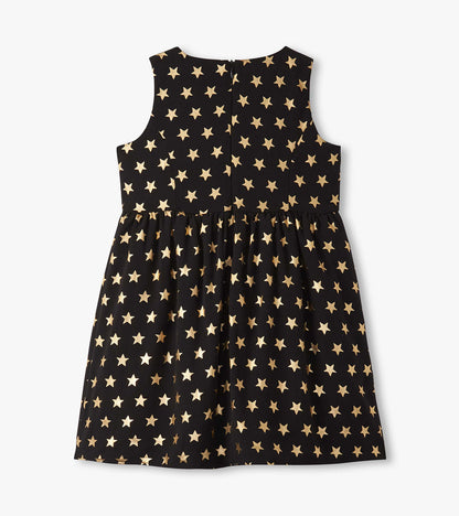 Girls Gold Stars Princess Dress - Hatley Girls