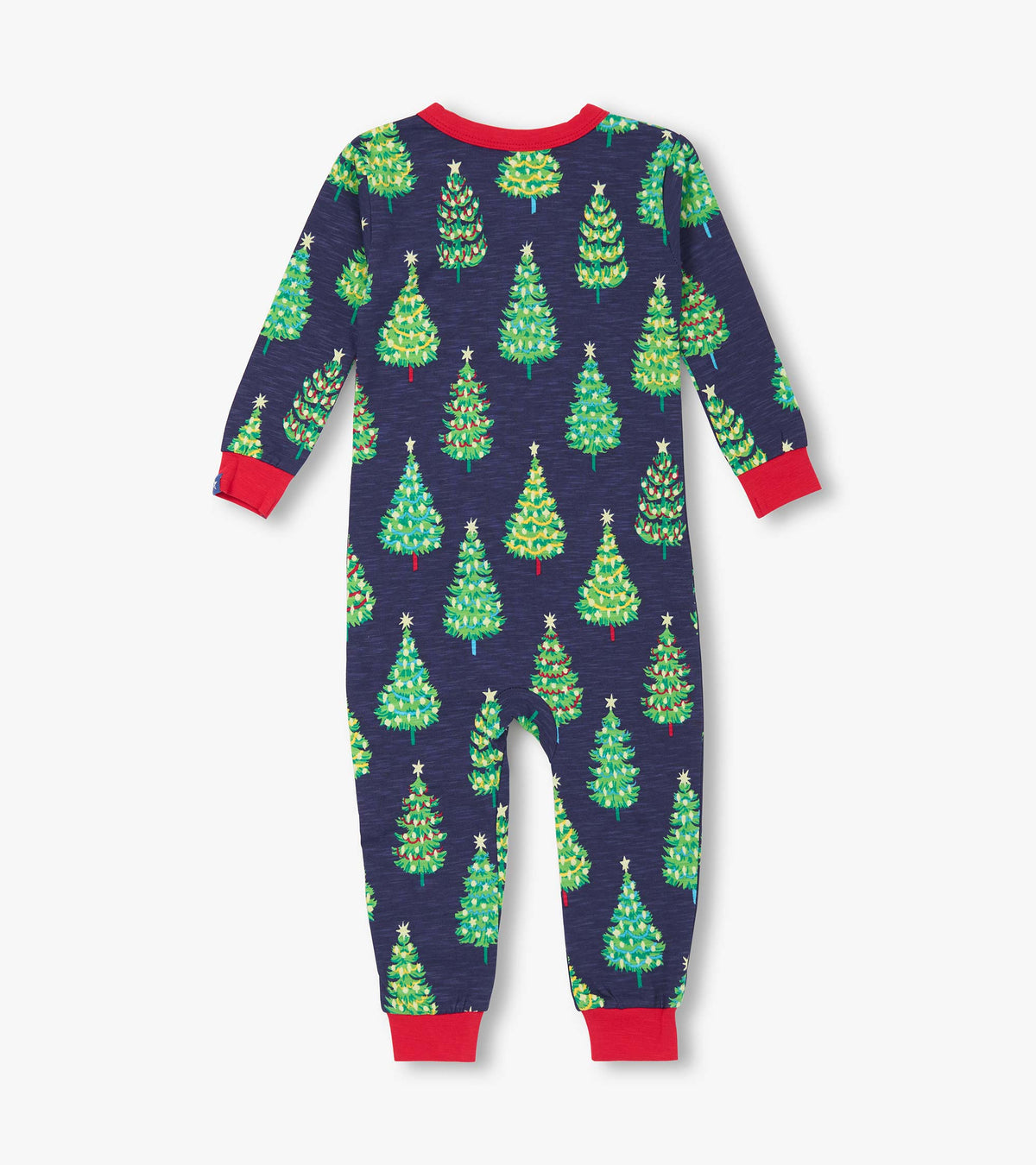 Baby Boys Bottle Brush Trees Glow in the Dark Cotton Sleeper - Hatley Baby & Toddler