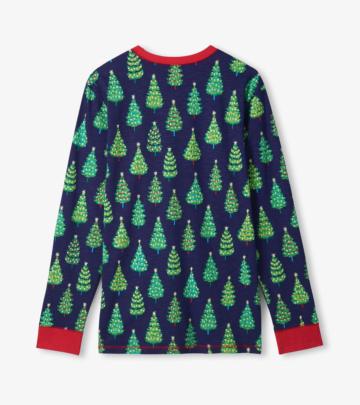 Men's Bottle Brush Trees Glow in the Dark Cotton Pajama Set - Hatley Women