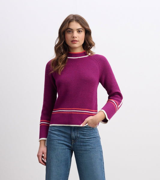 Raglan Pullover - Crushed Grape - Hatley Women