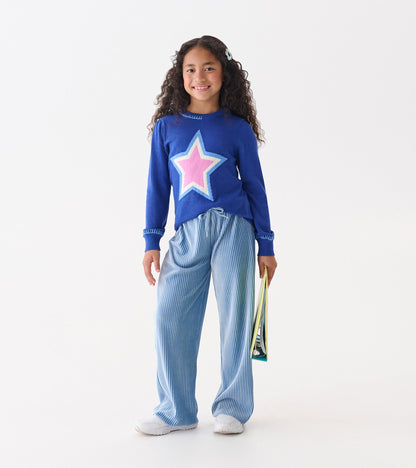 Girls Super Star Pullover Sweater - Hatley Girls