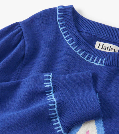 Girls Super Star Pullover Sweater - Hatley Girls