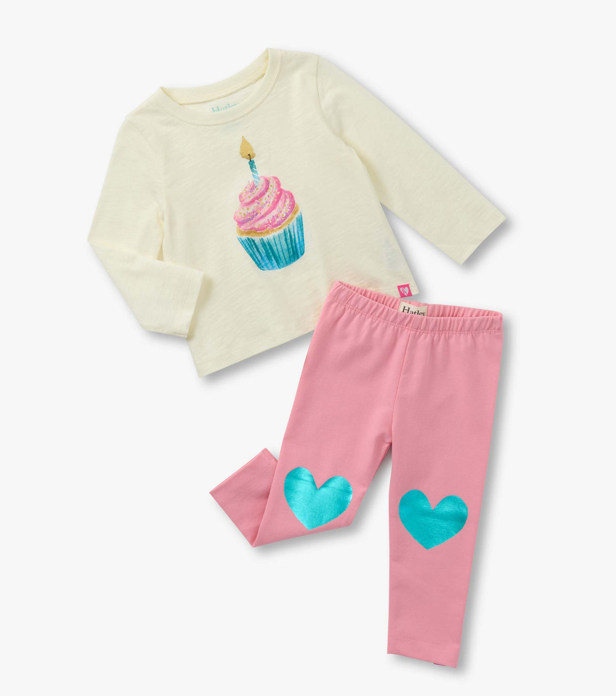 Baby & Toddler Girls Cupcake T-Shirt and Legging Set - Hatley Baby & Toddler