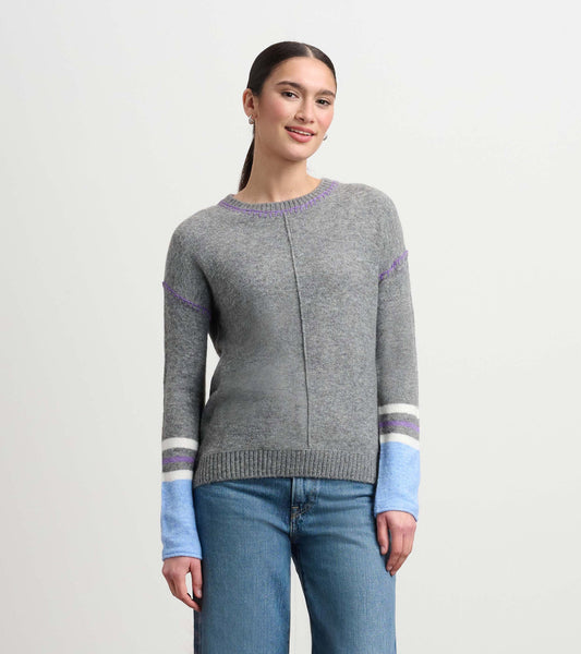 Avery Sweater - Charcoal Melange - Hatley Women