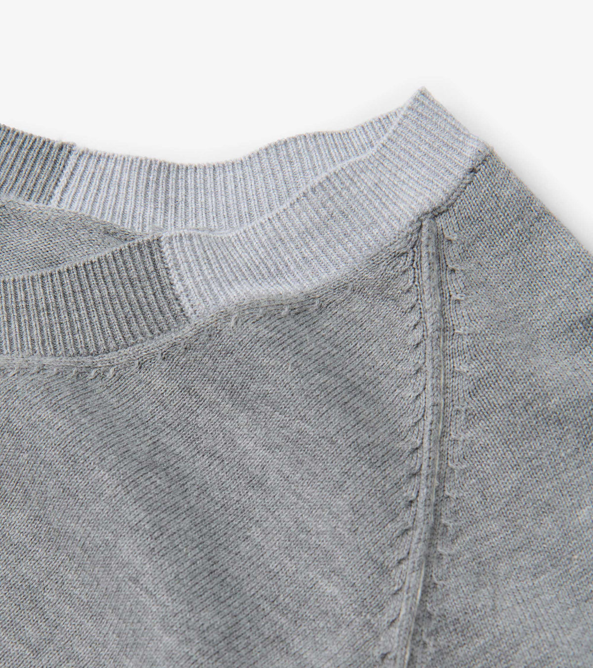 Cary V-Neck Sweater - Charcoal Melange - Hatley Women