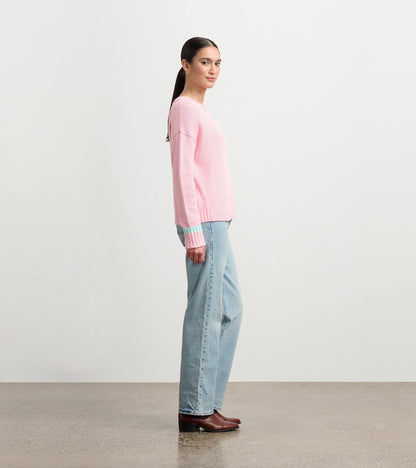 Waffle Knit Sweater - Fuchsia Pink - Hatley Women