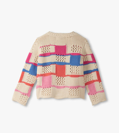 Girls Mix Stitch Sweater - Hatley Girls