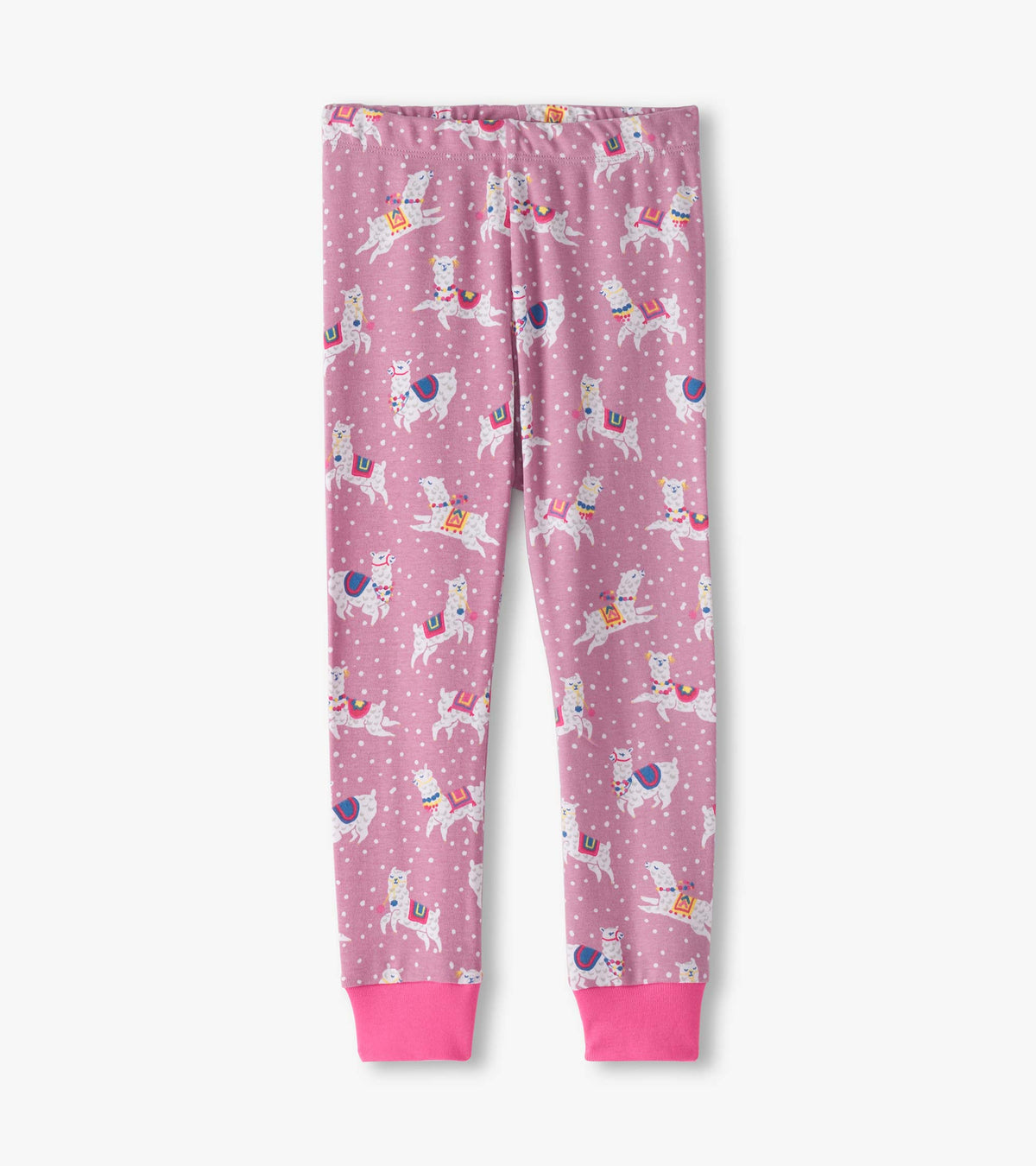 Girls Dancing Alpacas Cotton Pajama Set - Hatley Girls