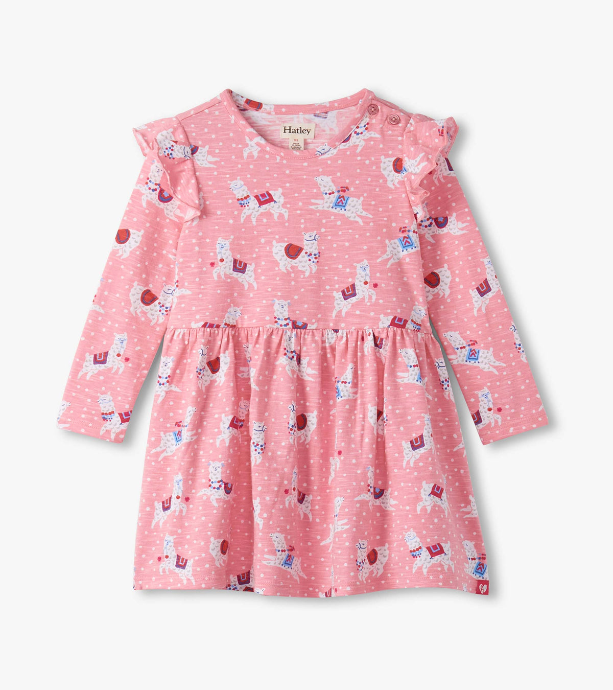 Baby & Toddler Girls Dancing Alpacas Ruffle Sleeve Dress and Legging S - Hatley Baby & Toddler