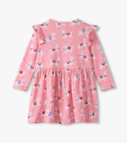 Baby & Toddler Girls Dancing Alpacas Ruffle Sleeve Dress and Legging S - Hatley Baby & Toddler