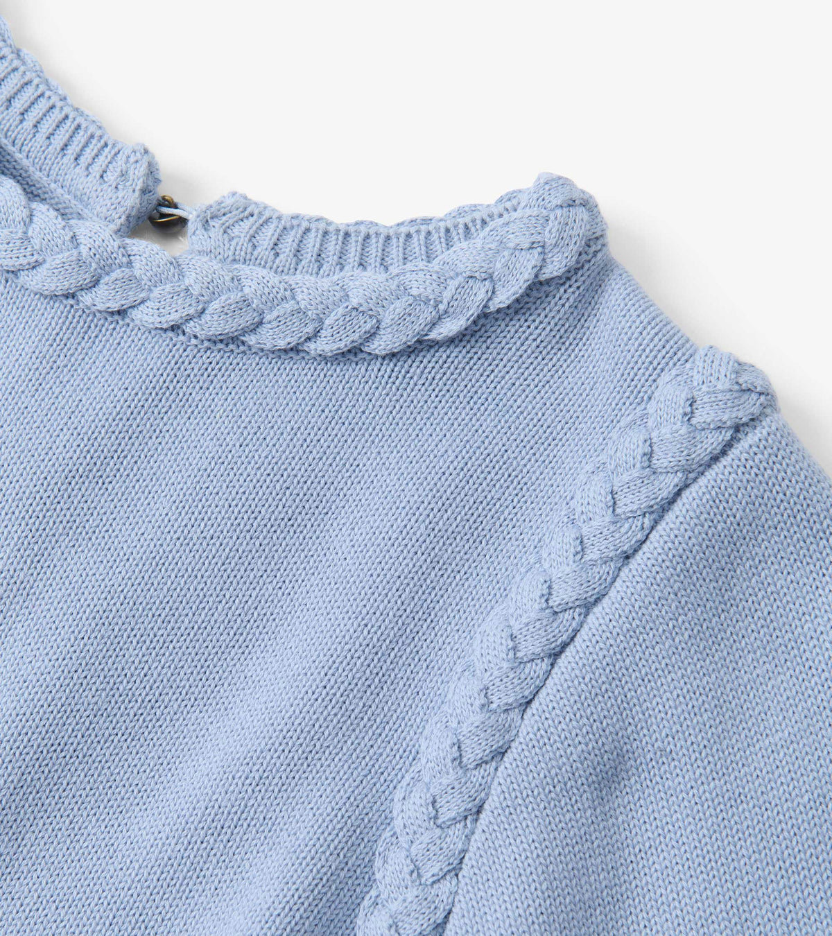 Braided Sweater - Bright Denim Blue - Hatley Women