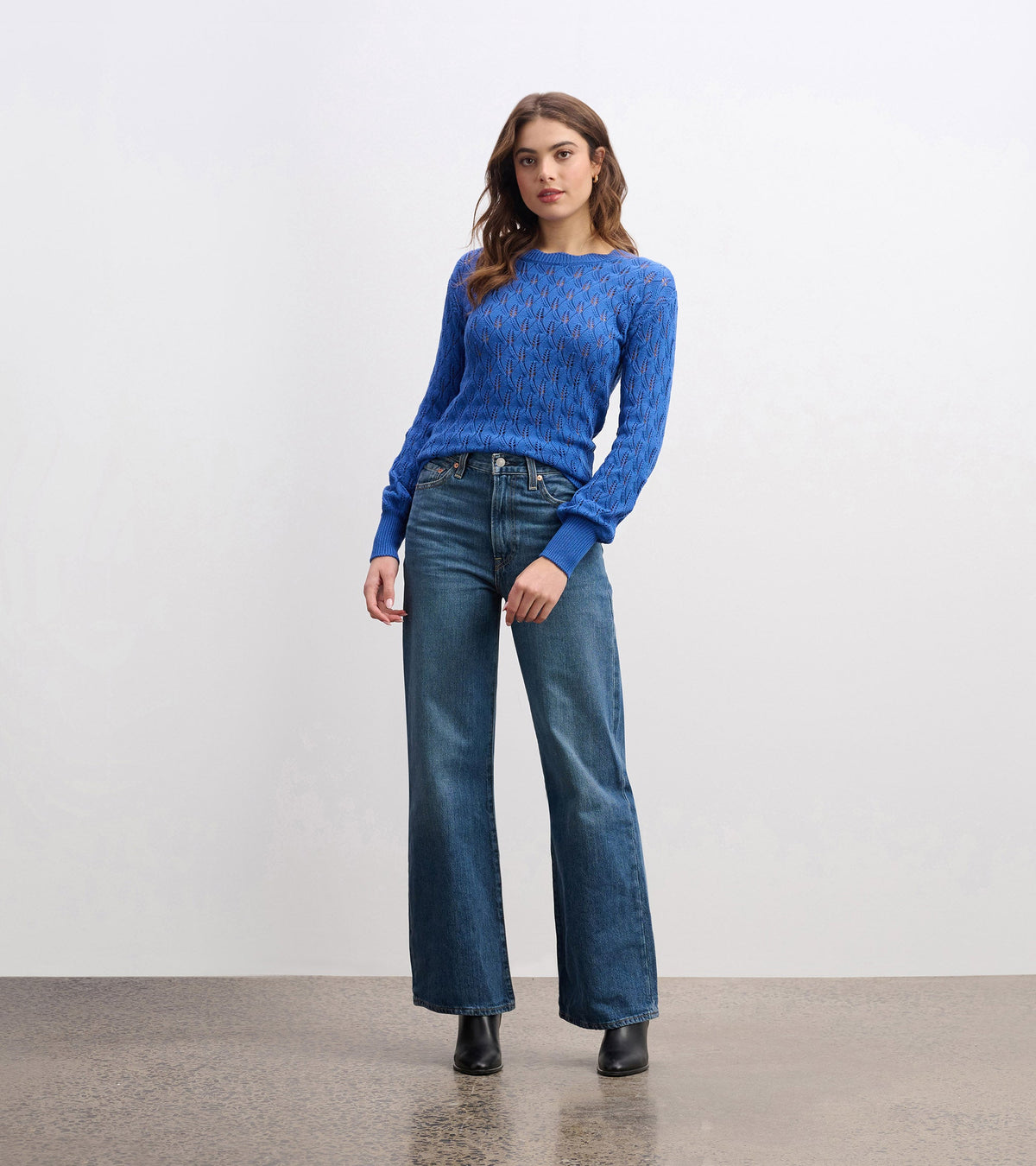 Iris Sweater - Denim Blue - Hatley Women