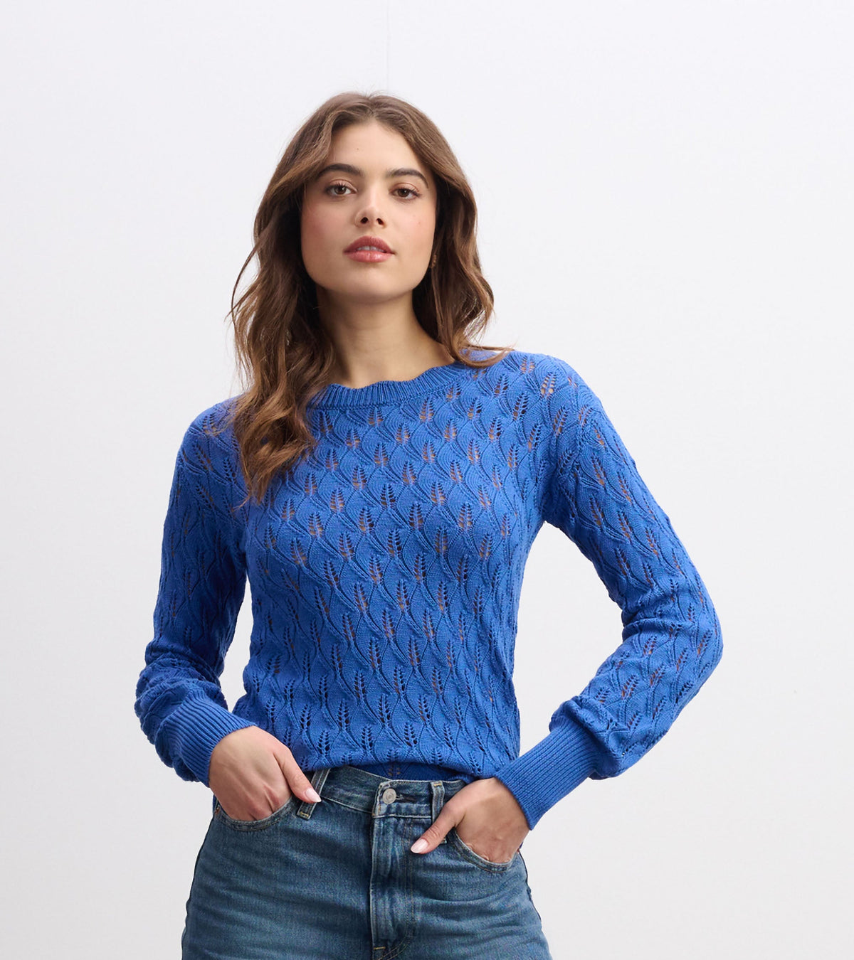Iris Sweater - Denim Blue - Hatley Women