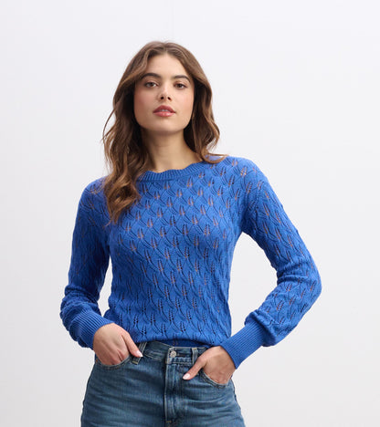 Iris Sweater - Denim Blue - Hatley Women