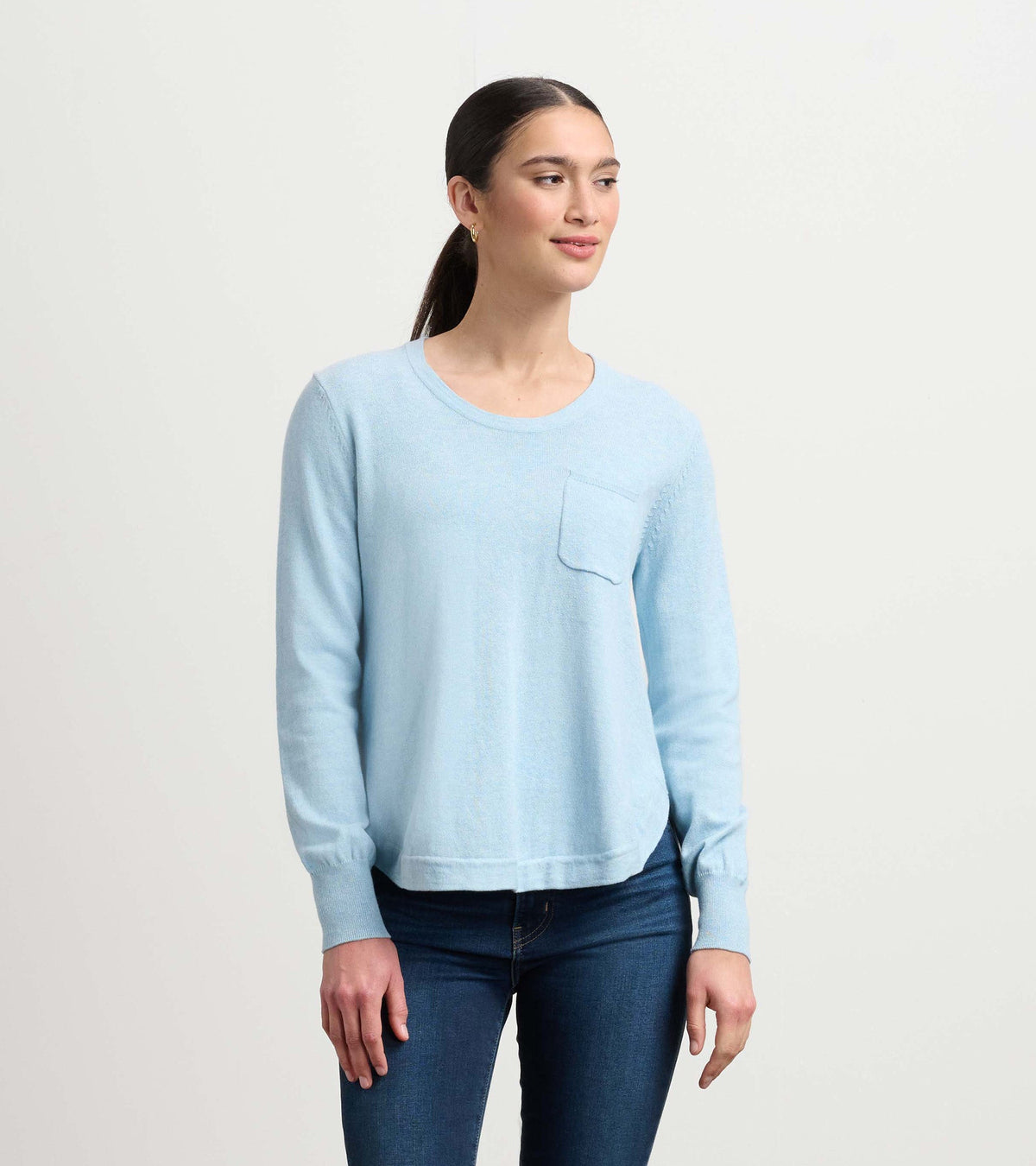 Jessie Sweater - Denim Melange - Hatley Women