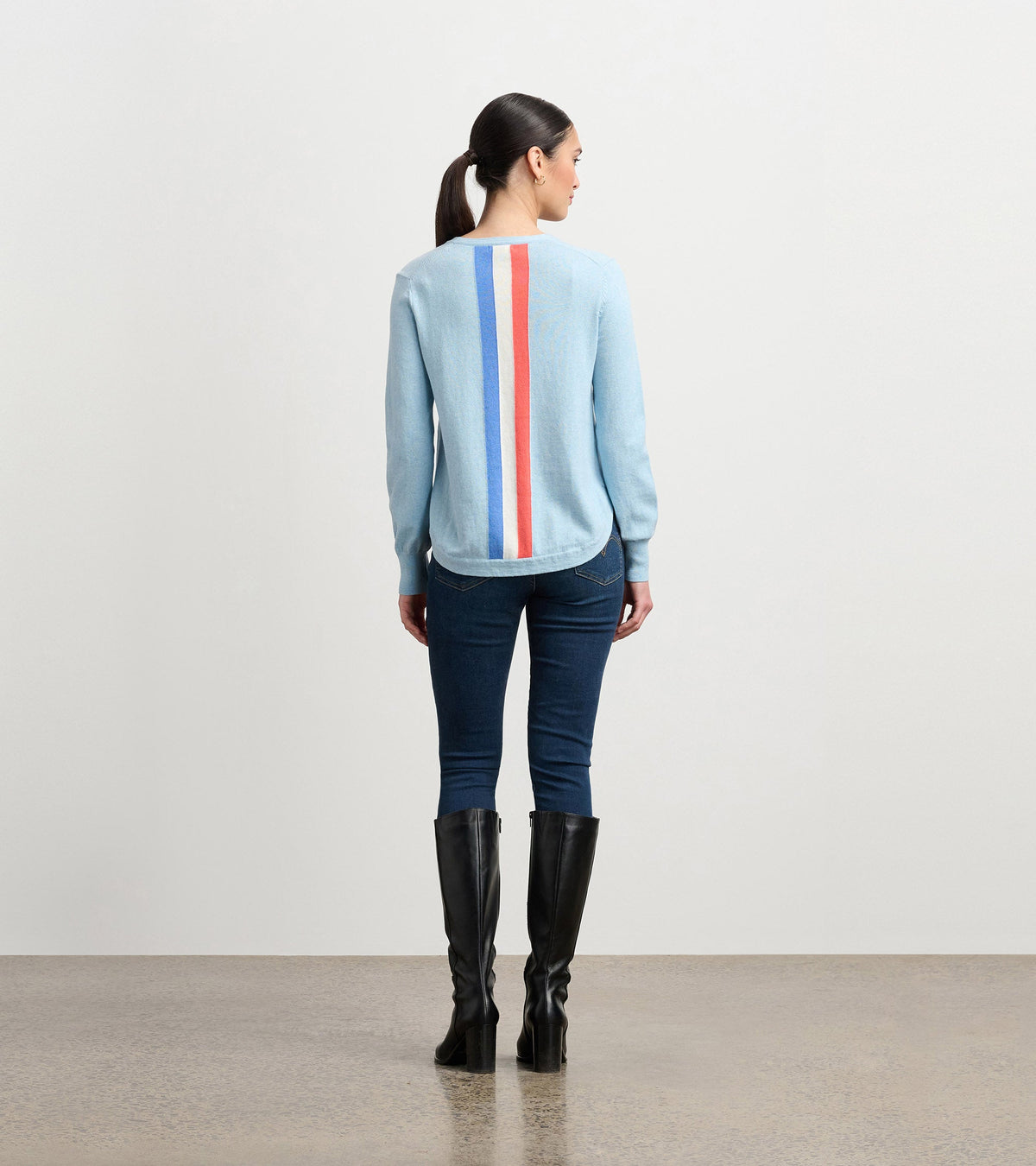 Jessie Sweater - Denim Melange - Hatley Women