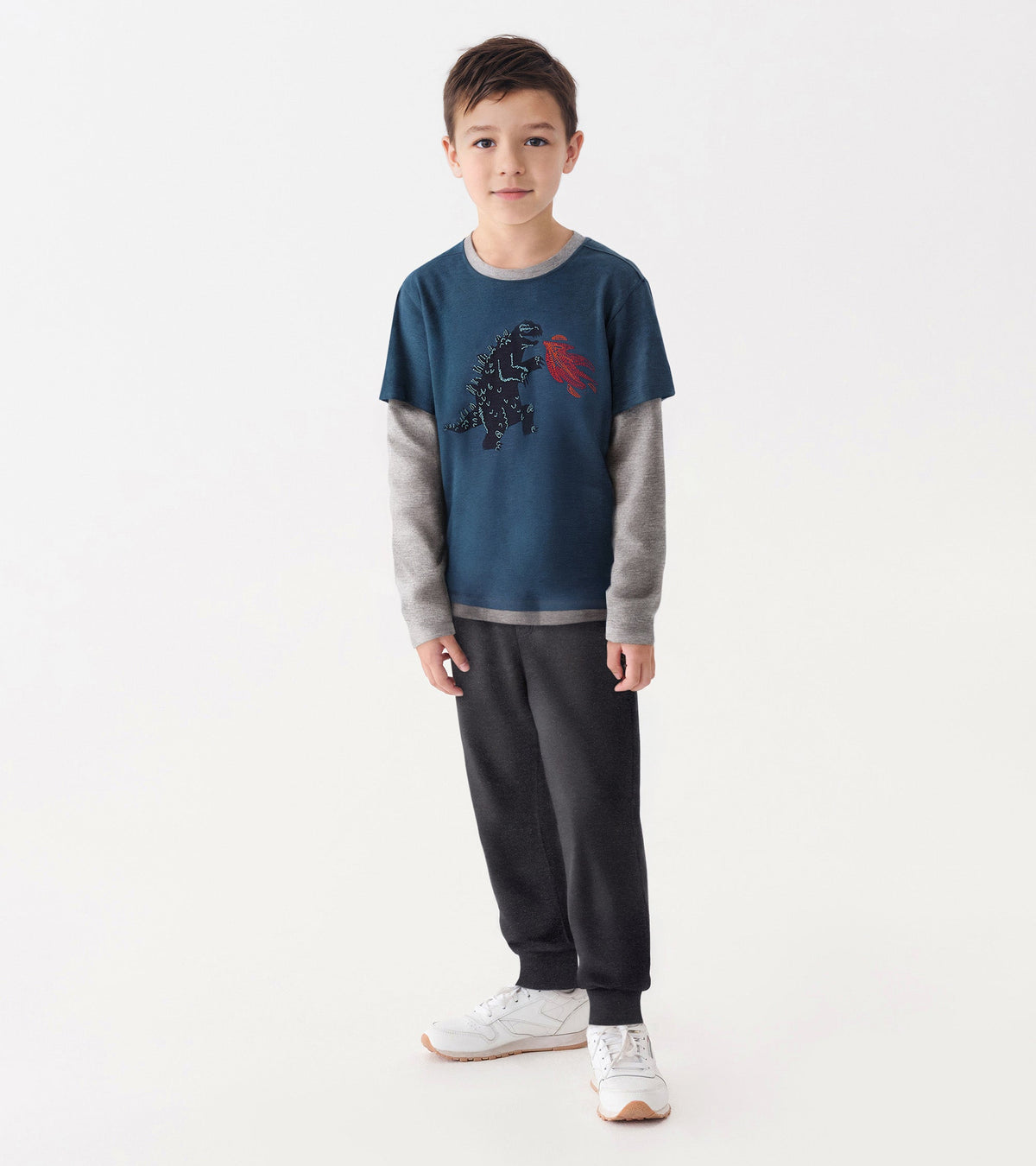Boys Monster Fooler Long Sleeve T-Shirt - Hatley Boys