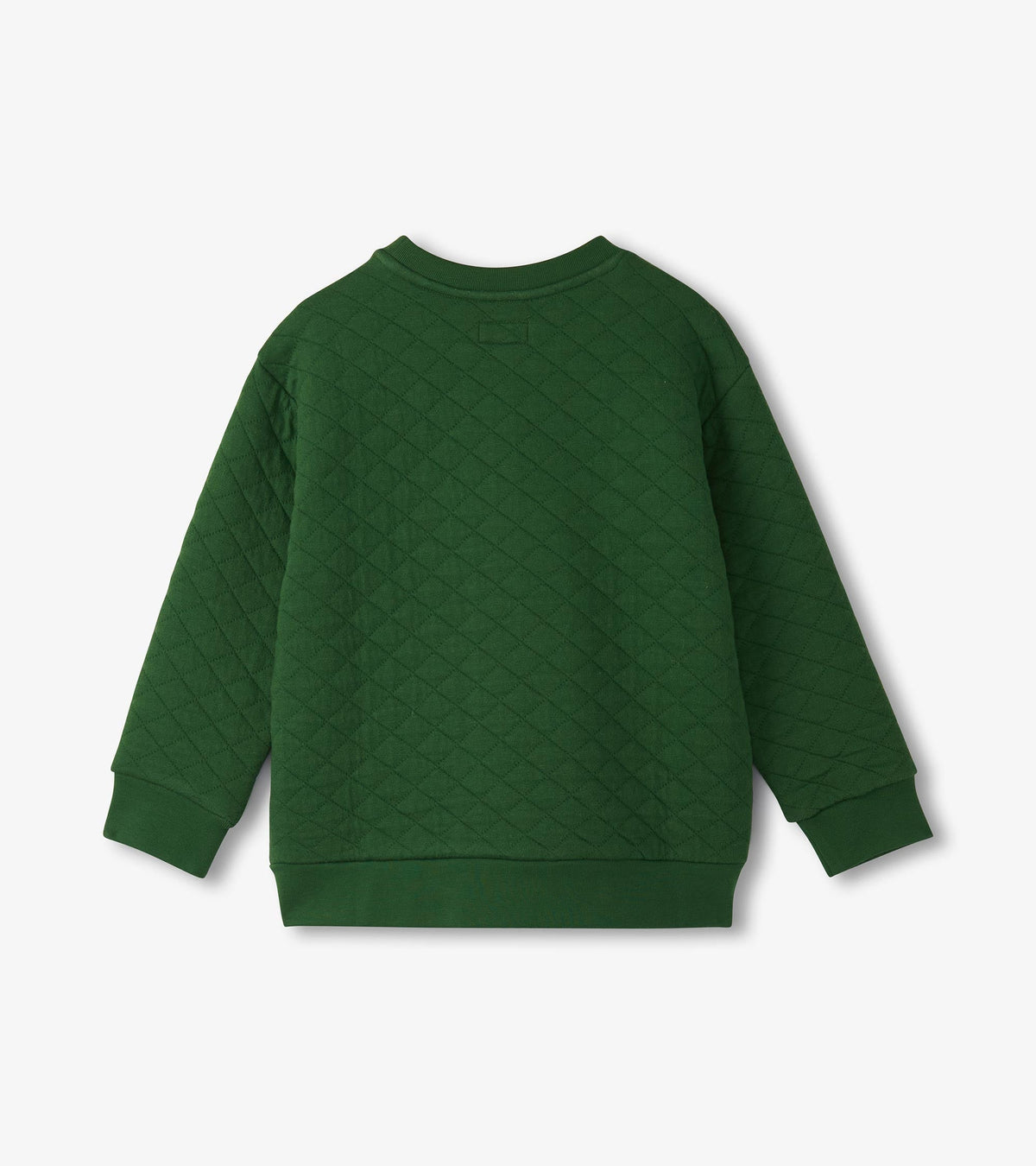 Boys Eden Green Quilted Pullover - Hatley Boys