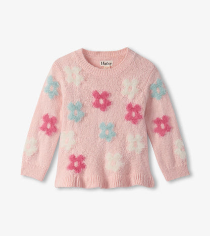 Baby & Toddler Girls English Rose Flowers Pretty Sweater - Hatley Baby & Toddler