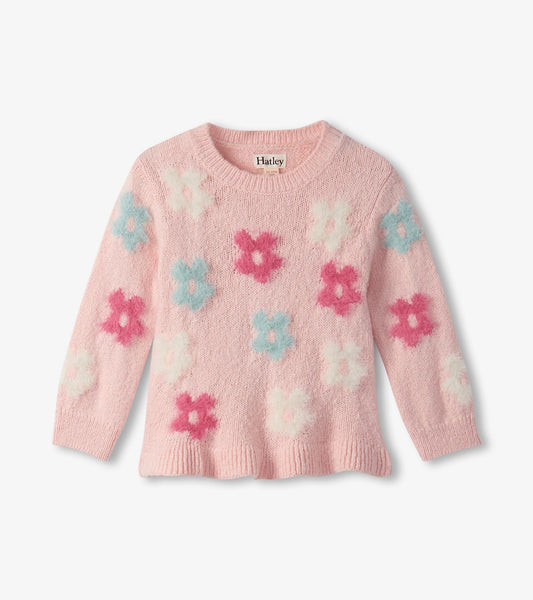 Baby & Toddler Girls English Rose Flowers Pretty Sweater - Hatley Baby & Toddler