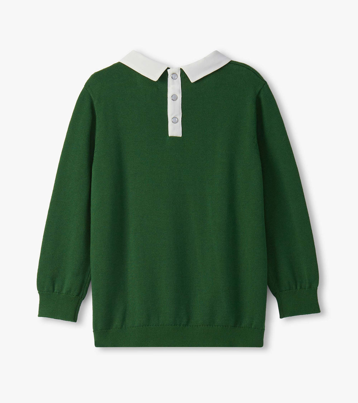 Girls Edin Green Little Pea Sweater - Hatley Girls